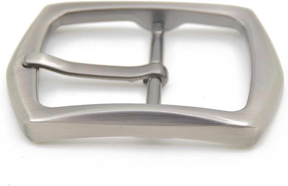 Men's Model Pin Belt Zinc Alloy Buckle 40mm Day Word Metal