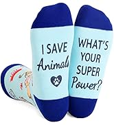 Zmart Unisex Doctor Socks Medical Socks Veterinary Socks VET Socks, Future Doctor Gifts Future Ve...