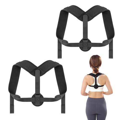 Hongoen 1 soporte recto para la espalda, corrector de postura para mujeres y hombres, corrector de postura, corrector de postura, soporte recto para espalda recta, entrenamiento de postura, para