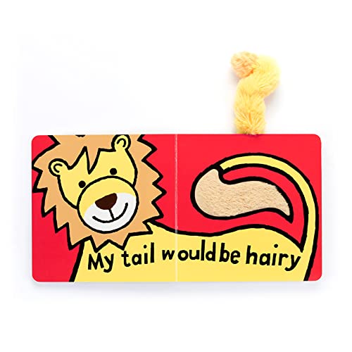 Image of Jellycat Baby Touch and Feel Board Books, If I were a Lion