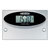 Reizen Talking Bathroom Scale - English/Spanish Voice, LCD Display, Red, Plastic, Up to 330 lbs
