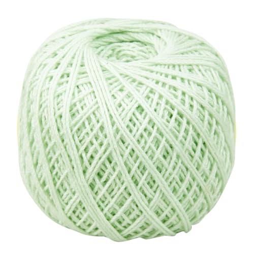 Image of Prapti Handicrafts 3ply Cotton Crochet and Knitting Thread Yarn for Craft Project (Pista Green)