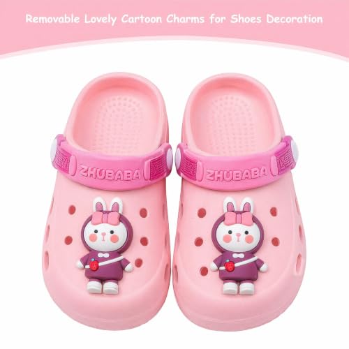 Image of Toddler Little Kids Clogs Slippers Sandals, Non-Slip Girls Boys Clogs Slide Lightweight Garden Shoes Slip-on Beach Pool Shower Slippers