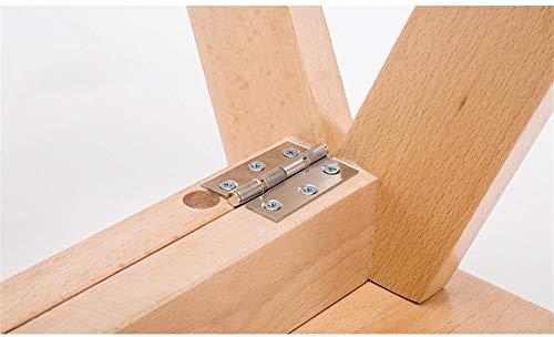 Taburete escalonado de madera maciza y silla plegable de cocina 4