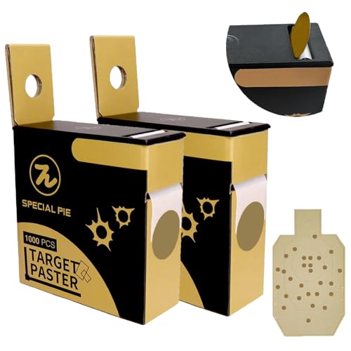 Target Pasters 4/5 Inch, 2000 Pieces - Sand Target Stickers, Round Removable Shooting Target Pasters, Suit for Cardboard, Paper, and Other Shooting Targets, 1000 per Box