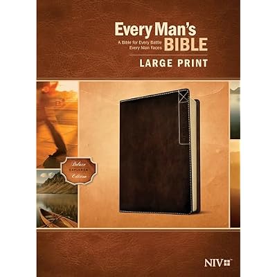Every Man&rsquo;s Bible NIV, Large Print, Deluxe Explorer Edition
