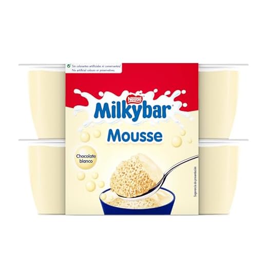 Nestlé Milkybar Mousse, 4 x 55g