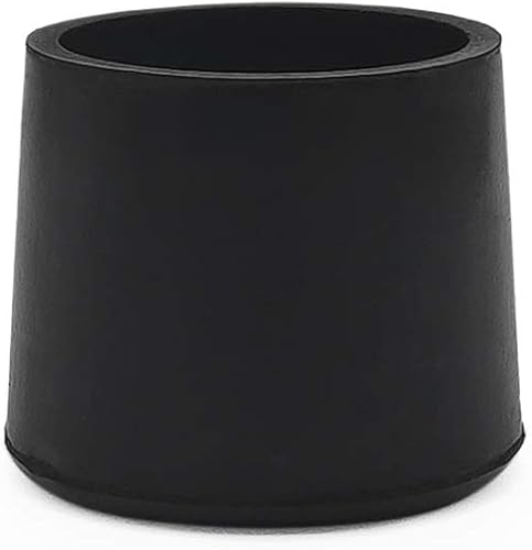 Flyshop Tapas para patas de silla de 1-12 pulgadas y 1.496 in, puntas de goma antideslizantes, protectores de suelo, fundas redondas para muebles,