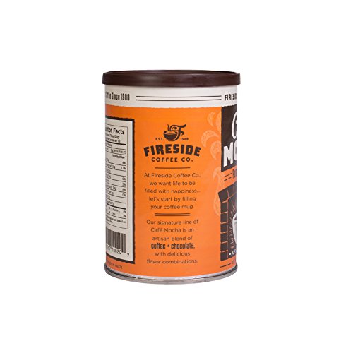 2 Pack - Fireside Coffee Café Mocha Instant Flavored Coffee 8 Oz. Pumpkin Spice Canister #TOP4