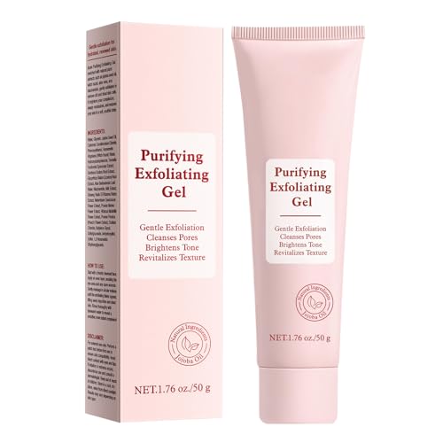 Face Cleansing Gel - 50g Deep Cleaning Gentle Skincare Cleanser, Face Cleansing Gel for Women Men, Refreshing Daily Wash, Easy to Use Soothing Foam Tool, Skin Cares Accessory for Friends Family Wife