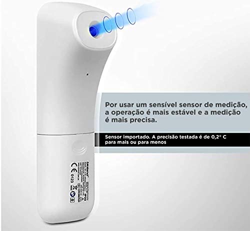 Termômetro infravermelho sem toque - Bioland