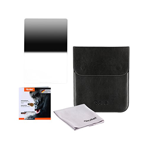 Rollei Pro Square Filter Mark II - Graduated Neutral Density (180x210 mm) Gorilla Glass with Reverse Gradient - GND 32 (5 Stops/1,5) 180 mm-System