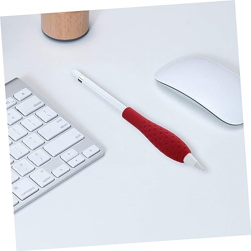 Funda de silicona para lapiz tactil antideslizante que evita dolor de dedos pack 3 piezas 7