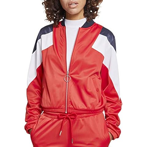 Urban Classics Women's 3-Tone Track Jacket Cover