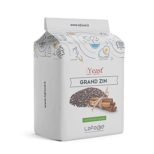 Lievito Enologico selezionato  Grand Zin iyeast®  0,500 kg  Lievito para obtener/fermentación/Vino