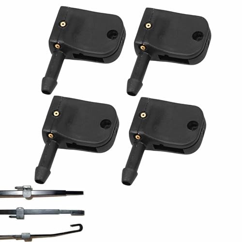 Wjelet Lot de 4 buses de lave-glace pour Espace 3 Sprinter I Sprinter 2, Vito W638, Classe V W638, Smart Fortwo Crafter