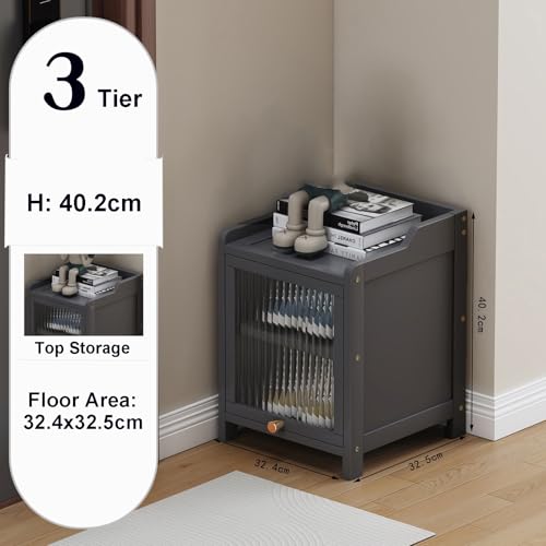 Meuble à chaussures compact de 32 cm pour ranger les petits espaces