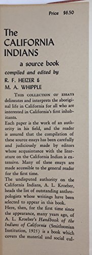 The California Indians: A source book B0007EUGLW Book Cover
