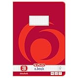 kariertes heft 3. klasse Abgerundete Ecken Herlitz 340281 Heft A4, 32 Blatt, Lineatur 28, FSC Mix, 5 Stück