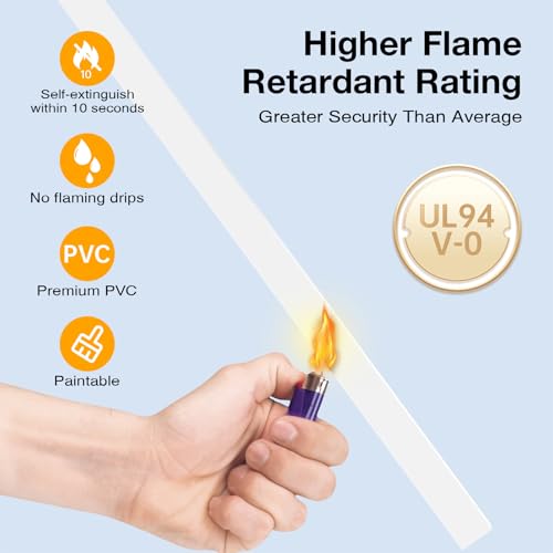 Delamu Cord Hider Wall, 63in Cord Covers for 1 Wire on Wall, Premium Cable Hider Wire Covers for Cords, Self-Adhesive Cable Cover Management, Easy Set-up Wires Hiders for TV, W0.55 H0.4in, White