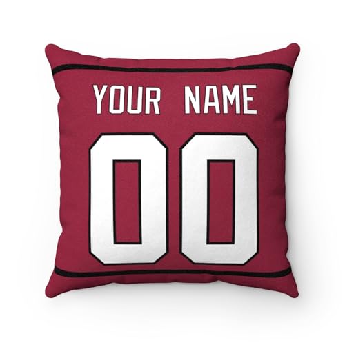 Image of ANTKING Throw Pillow 2 Pack Custom Any Name and Number Personalized Gift for Men Women Boys