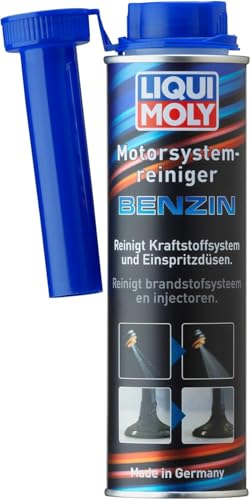 LIQUI MOLY Motorsystemreiniger Benzin | 300 ml | Benzinadditiv | Art.-Nr.: 5129 & Motorspülung | 300 ml | Öladditiv | Art.-Nr.: 7681