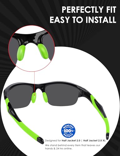 Image of BLAZERBUCK Replacement Sock Kits Earsocks & Nosepieces for Oakley Half Jacket 2.0 XL Sunglass