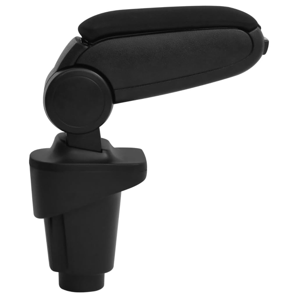 vidaXL Bracciolo per Auto Nero 14x35x(37-53) cm in ABS