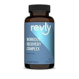 Revly Workout Recovery Complex, 60 Softgels, 1 Month Supply