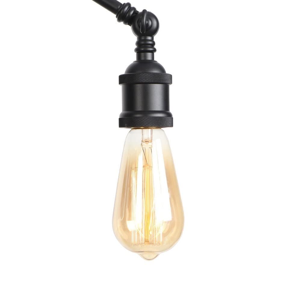 Lampada Da Parete Con Braccio Oscillante Lungo, Stile Industriale Vintage In Ferro, Regolabile, Per Camera Letto E Soggiorno