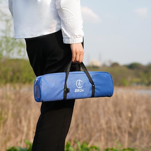 32 Keys Melodica Keyboard Instrument Air Piano Soprano Harmonica with Carrying Bag for Beginners Adults Gift Blue