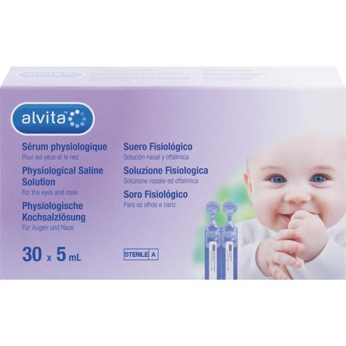 Alvita physiologische Kochsalzlösung Ampullen 30X5 ml