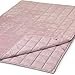 Produktbild WAVEBEAD Rosa Gewichtsdecke 135x200 6kg, Schwere Kuscheldecke aus Oeko-TEX® Standard 100 zertifiziertem Material, Therapiedecke Anti Stress, Schwere Decke Rosa gegen Schlafstörungen - Besser Schlafen