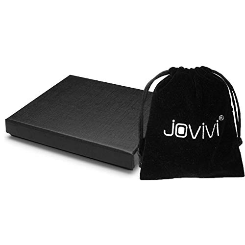 Jovivi Silver Plated Viking Compass Vegvisir Amethyst Crystal Necklace Teardrop Healing Stone Gemstone Chakra Pendant With 24" Necklace #TOP6