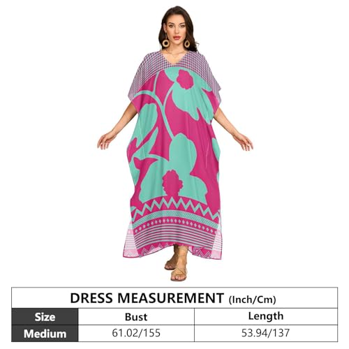 Cache-maillot confortable grande taille robe caftan anti complexe été - 6