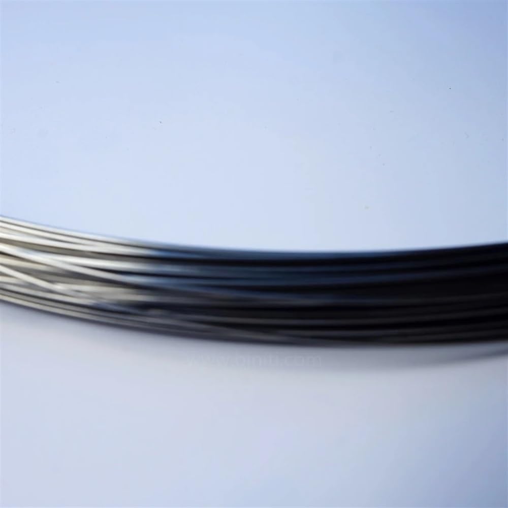 Generisch 1 stück Niti Draht Chromel 0,05-3mm Nickel Ti Form Gedächtnis Hyperelastische Legierungen Elastische NiTi(Dia 0.3mm x 2M)