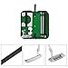 equlup Golf Putter Set, 88cm/34.6inch Golf Clubs Detachable Golf Putting Cup Portable Golf Training Kit with Balls and Bag for Right Hand Use