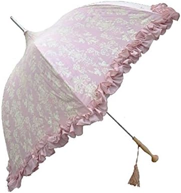 Amazon Co Jp ラ ルイス アリス La Luice Alice アラベスク晴雨兼用傘 マドンナピンク F ホーム キッチン