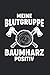 Produktbild NOTIZBUCH MEINE BLUTGRUPPE BAUMHARZ POSITIV: Forstwirtschaft I Tagebuch I gepunktet I 100 Seiten