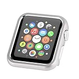 Protecteur de montre - modèle compatible : le boîtier est compatible avec iwatch4 (44 mm/40 mm), veuillez confirmer le modèle et la taille de votre montre.