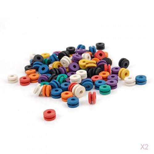 200pcs Rubber Machine Needle Grommets - Assorted Color| Other Tattoos & Art| Art |Health Beauty-picture-12