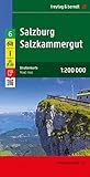 Berndt Freytag Autokarten, Blatt 6: Land Salzburg - Salzkammergut - Maßstab 1:200 000