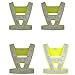 Produktbild LIOOBO Industrielle Reflektive Sicherheitsweste Hi Vis Vest Front Zipper LED -Leuchten mit Reflexstreifen für Radfahrer Bauarbeiter LKW -Fahrer