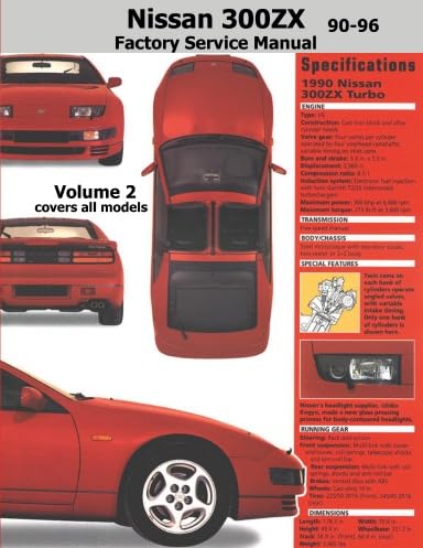 Nissan 300ZX 90-96 Factory Service Manual Vol 2 : Thomas Willits: Amazon.com.mx: Libros
