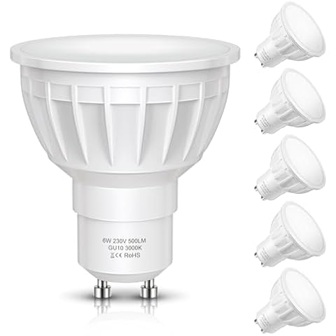 LOHAS-LED Ampoules LED GU10 5,5 W Cover