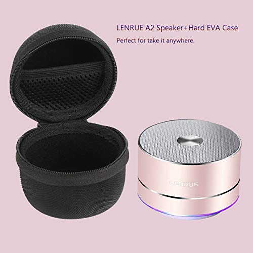 LENRUE A2 Portable Bluetooth Speaker, Hard EVA Case Packed, Good Sound,Brief Design,Perfect Mini