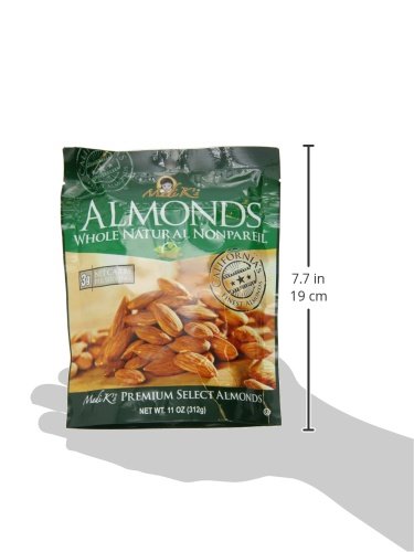 Madi K's Whole Natural Almonds, 11-Ounce Pouches (Pack Of 4) #TOP2