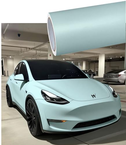 Image of WALLMATE Vinyl Car Wrap Self Adhesive Bubble Free Sticker for Car, Scooty, Cycle, Bike and Other Vihicle Interior & Exterior Decoration (Pistachio Green, 20X84 in)