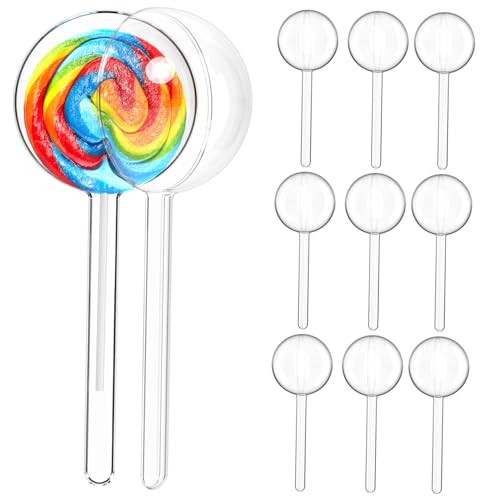 Generic Chocolate Lollipop Case 12pcs Round Chocolate Ball Bouquet Holder Diy Candy Lollipop Box for Birthday Party Packaging Container, 162KBX13PVC11PT