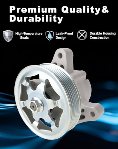 Image of 21-5419 56110-PNB-A01 Steering Pump Compatible with Honda CR-V 2005-2011 | Flecto, Compatible with Honda Element 2006-2011, Accord 2006-2007, Acura RSX and TSX 2.4L